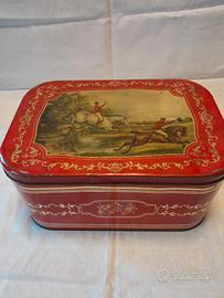 Scatola latta caramelle Leone