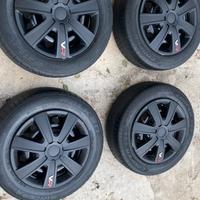 4 ruote complete fiat panda,ford ka,lancia ypsilon