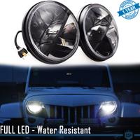 Coppia FARI LED JEEP WRANGLER JK Bianco Ghiaccio