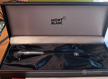 mont blanc rollerball testa trasparente