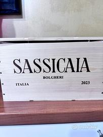 1 cassetta di sassicaia del 2023 da 6