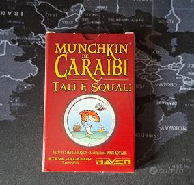 Carte da gioco, TALI E SQUALI - Munchkin Caraibi