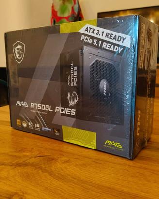 MSI Mag A750GL PCIE5 – alimentatore PC 750W 80+ 