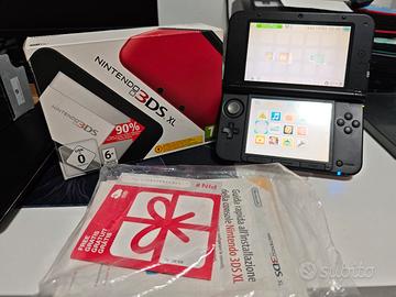 Nintendo 3ds XL rosso con scatola 