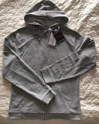 Felpa donna con zip JRC collection