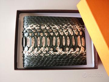 Portafogli pelle di Pitone - Made in Italy -