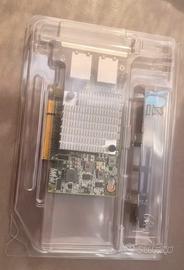 scheda di rete ethernet 10 GB Intel X540 t2 nuova