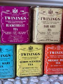 Scatole vintage Twinings