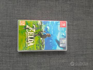 Zelda breath of the wild Nintendo switch 