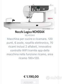 Necchi Logica NCH05AX in garanzia