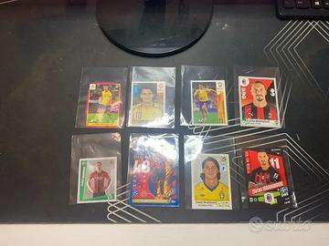 Lotto di 8 figurine di Zlatan ibrahimovic