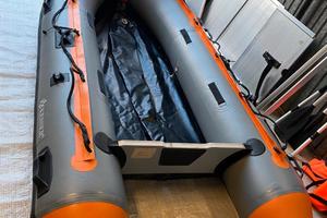 gommone tender con motore 