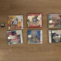 Giochi 3Ds e Ds, pokemon, donkey kong e sonic