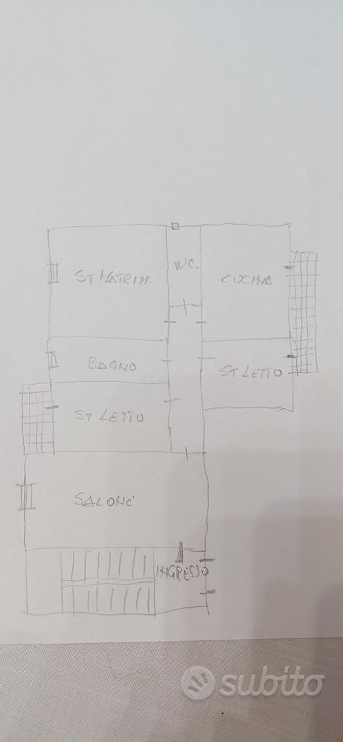 5-Zimmer-Wohnung, 120 m²