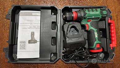 Trapano avvitatore parkside 12v
