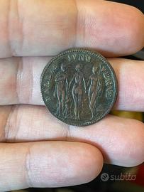 Gettone Charles III Pallas, Juno & Venus raro