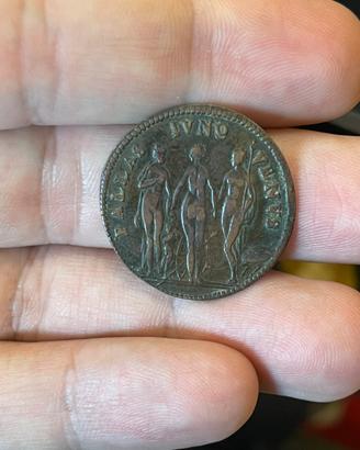 Gettone Charles III Pallas, Juno & Venus raro