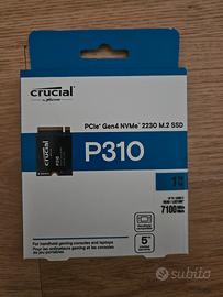 Ssd nvme crucial p310 1tb 2230
