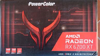 Power Color Red Devil AMD RX 6700 XT 12GB DDR6 RGB