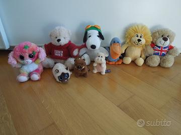 Peluche vari