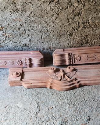 cornicioni terracotta Cotto Chiti Firenze
