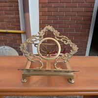 Leggio da tavolo in Ottone - Barocco - regolabile 