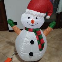pupazzo di Natale gonfiabile 
