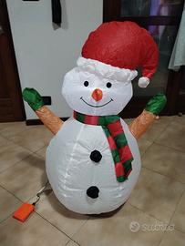 pupazzo di Natale gonfiabile 