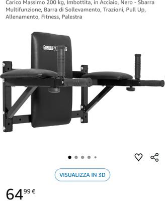 Stazione Dip da parete Gorilla sports
