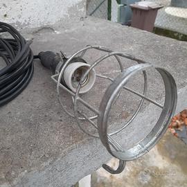 PORTALAMPADA " VIMAR " CON GABBIA E CAVO