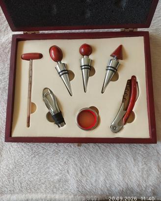 Set Sommelier - 7 Accessori - NUOVO