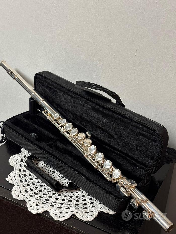 Flauto Traverso GRASSI SCHOOL GR SFL290 - Con MI Snodato, Meccanica Chiusa, Placcato Argento - Foto 13