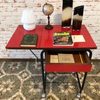 Tavolino Formica anni70 Originale Rosso