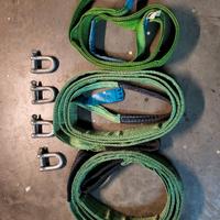 Cinghie da traino e recupero per fuoristrada