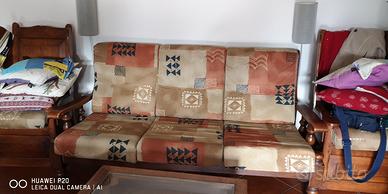 Set di divano e poltrone in Arte Povera