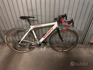 bici da corsa donna SCOUT team alluminio carbonio