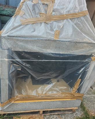 barbecue caminetto forno prefabbricati sportello 