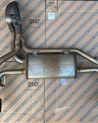 Terminale Scarico 500 Abarth Originale AKRAPOVIC