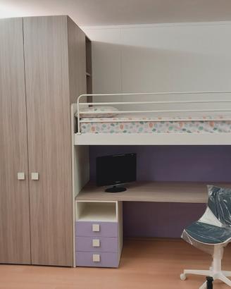 CAMERETTA PER BAMBINI CON SOPPALCO 
