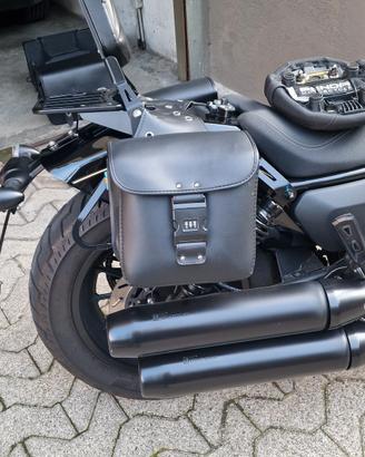 borse laterali per moto custom