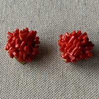 Orecchini corallo vintage