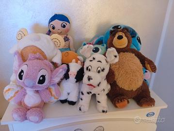 peluche a 2euro l'uno già lavato come nuovi ,in ca