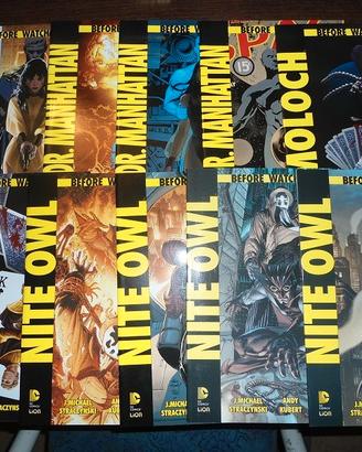 FUMETTI BEFORE WACTHMEN  miniserie complete
