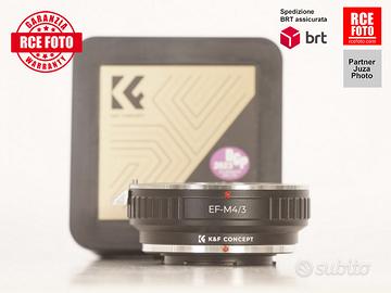 K&F Concept Mount Adapter CANON EF - MICRO 4/3 (Ol