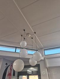 Lampadari con 3 o 5 palle