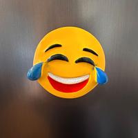 CALAMITA EMOJI IN GESSO CERAMICO DIPINTO A MANO