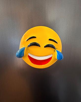 CALAMITA EMOJI IN GESSO CERAMICO DIPINTO A MANO