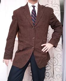 Giacca Harris Tweed 3 bottoni  " Brooksfield 50