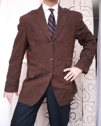 Giacca Harris Tweed 3 bottoni  " Brooksfield 50