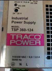Alimentatore Traco Power  220Vac,-24Vdc